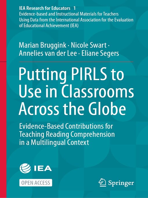 Title details for Putting PIRLS to Use in Classrooms Across the Globe by Marian Bruggink - Available